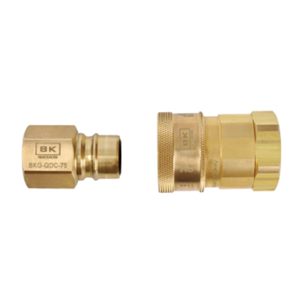 BK Resources BKG-QDC-50 Gas Quick Disconnect 1/2" FPT CCSAus