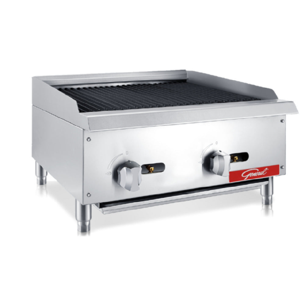 General GCCB-24NG General Charbroiler Gas Countertop