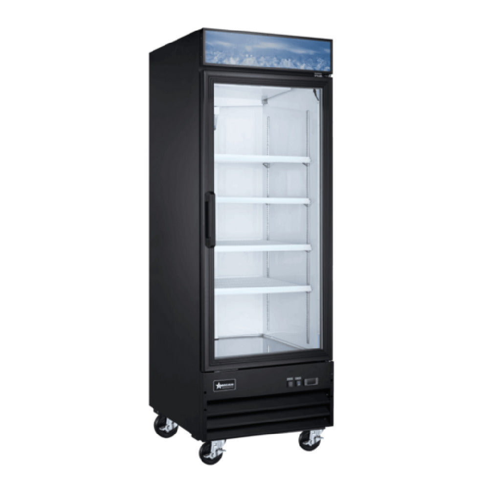 Omcan 51030 (FR-CN-0790-HC-BK) Freezer Reach-in Display One-section
