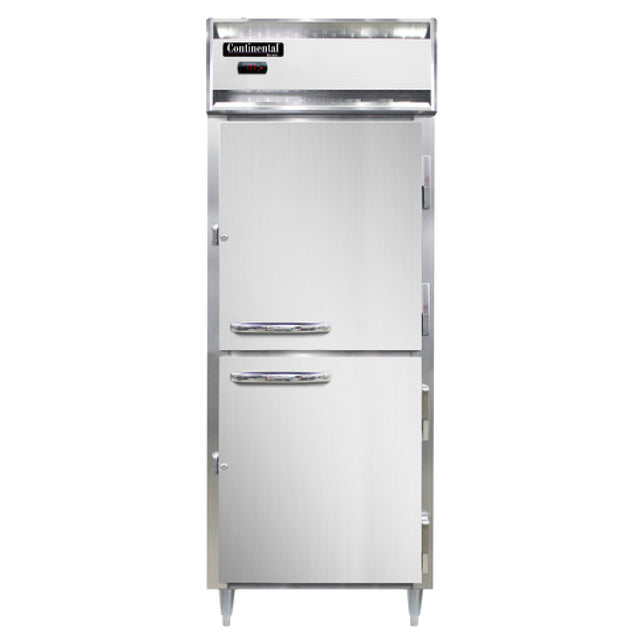 Continental Refrigerator DL1WE-HD Designer Line Heated Cabinet Extra Wide Reach-in