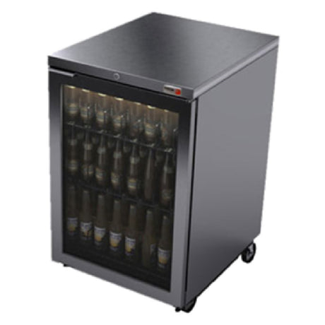 Fagor Refrigeration FBB-24GS-N 19072169 Refrigerated Back Bar Cooler (1) Glass Door With Aluminum Frame