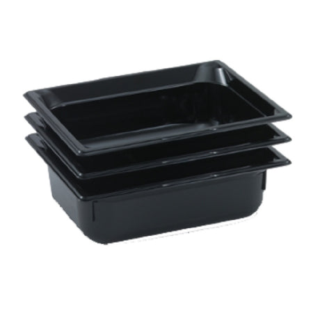 Vollrath 9006420 Super Pan® 1/1 GN Food Pan 6" Deep High-temp Black Resin