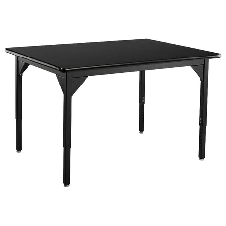 National Public Seating HDTX-3636 NPS® Heavy Duty Steel Table 36" X 36" 16-gauge Channel Frame