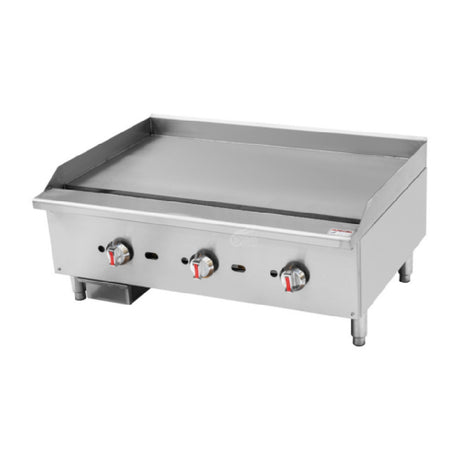 Serv-Ware ETG-36 - Serv-Ware - Electric Cooking - Thermostatic Griddle - 3Phase (Convertible To 1PH) - 36.14" W X 19.76" D X 9.40" H