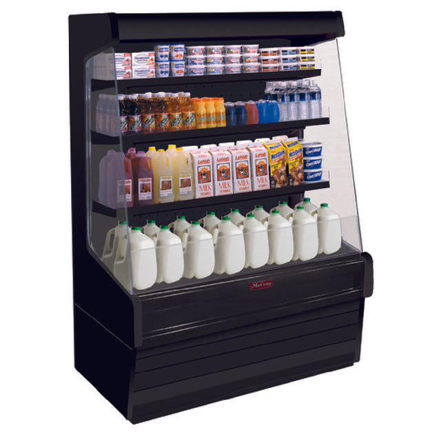 Howard-McCray SC-OD30E-4-SL-S Multi-purpose Open Merchandiser 51"W X 30-1/2"D X 72"H