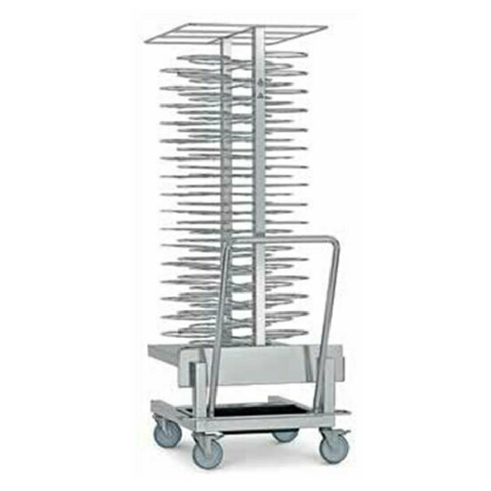 Convotherm CPRT2010-4 Plate Banquet Trolley For (50) Plate Capacity To Ø 12" (4) Guide Casters With Locking Brake