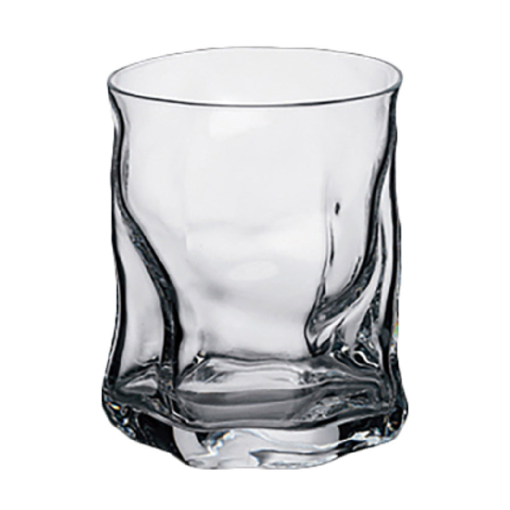 Steelite 4942Q362 Double Old Fashion Glass 14-1/4 Oz. (H 4-1/4" M 3-3/8" T 3-1/4" B 3-3/8") Bormioli Rocco