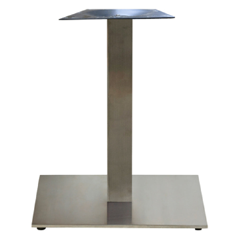 Grosfillex US518009 Gamma Marine 316 Table Base 22" X 22" Bar Height