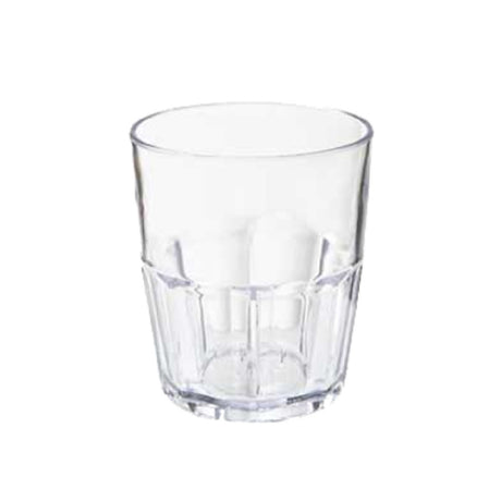 GET Enterprises 9912-1-CL Bahama™ Double Rock Tumbler 12 Oz. (13.25 Oz. Rim Full) 3-1/2" Dia. X 4"H