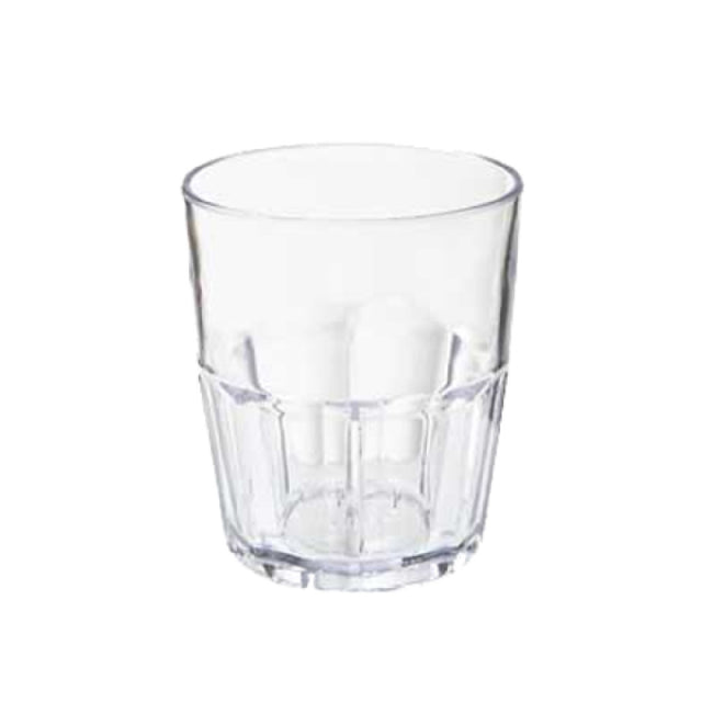 GET Enterprises 9912-1-CL Bahama™ Double Rock Tumbler 12 Oz. (13.25 Oz. Rim Full) 3-1/2" Dia. X 4"H