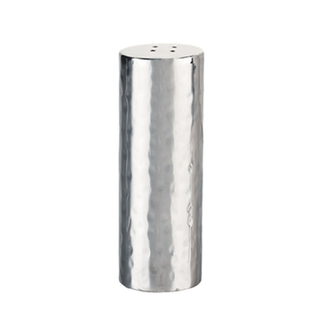 Libbey 6703 (Formerly World Tableware) Pepper Shaker 1-1/4" Dia. X 3-1/2"H Heavy Gauge Stainless Steel