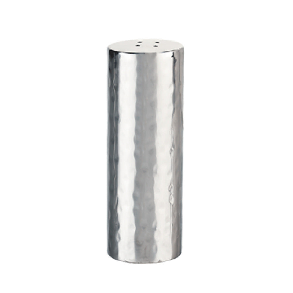 Libbey 6702 (Formerly World Tableware) Salt Shaker 1-1/4" Dia. X 3-1/2"H Heavy Gauge Stainless Steel