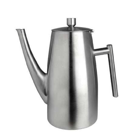 Steelite 7347MW153 Coffee Pot 64 Oz. With Long Spout & Lid