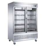 Dukers D55R-GS2 Dukers Refrigerator Reach-in Two-section