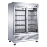 Dukers D55F-GS2 Dukers Freezer Reach-in Two-section