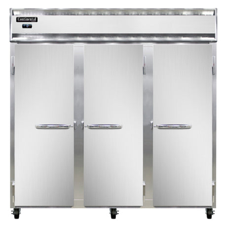 Continental Refrigerator 3FNSS Freezer Reach-in Three-section