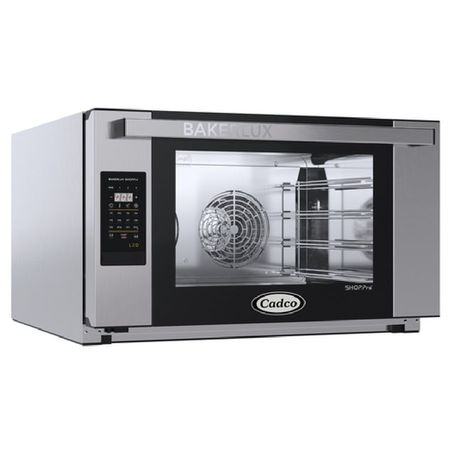 Cadco XAFT-04FS-LD Bakerlux™ LED Heavy-Duty Convection Oven Electric Countertop