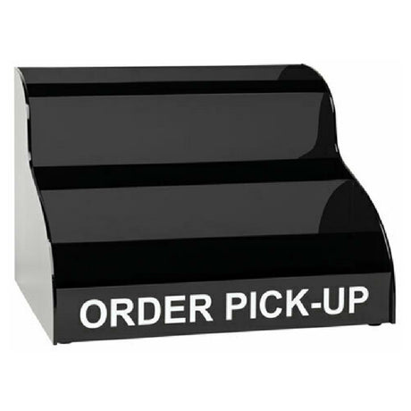 Dispense Rite MOPU-3B Order Pick-Up Display Stand Countertop 12"H X 16-1/2"W X 14"D