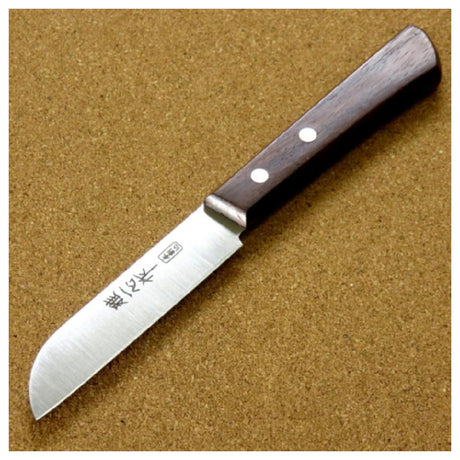 JB Prince Z500 Miyabi Issin Paring Knife 3.5" (90mm) Stainless Steel Blade Wooden Handle