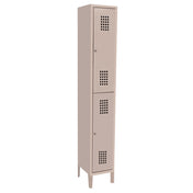 SPG 4K0029 - Kelmax Locker, 12"W X 18"D X 78"H, Double Tier