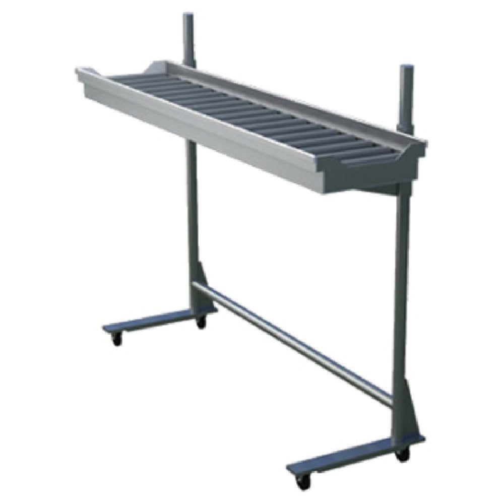 Alluserv CRC04 Tray Make-Up Conveyor Cantilever PVC Roller Assemblies