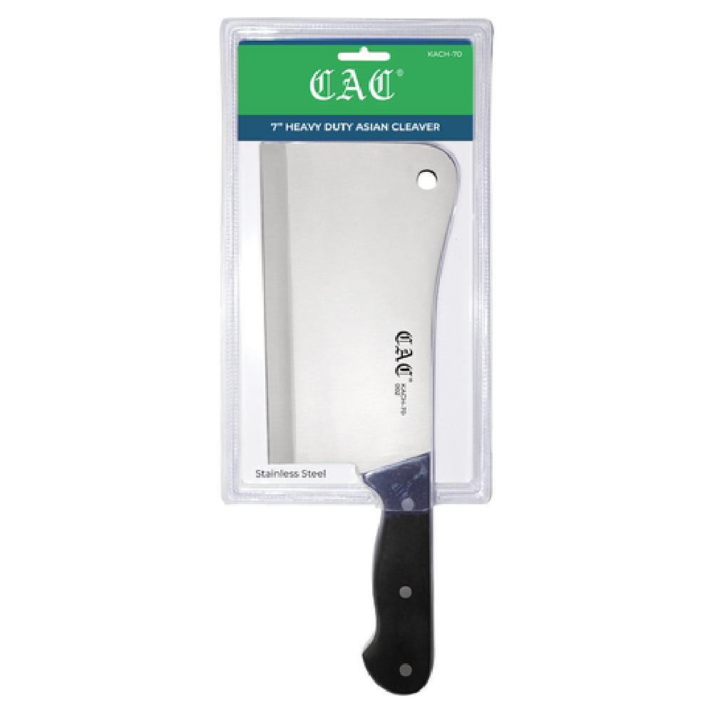 CAC China KACH-70 Asian Cleaver 7" Heavy Duty