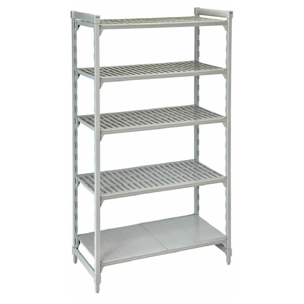 Cambro CPU246084VS5PKG Camshelving® Premium Starter Unit 24"W X 60"L X 84"H 5-tier