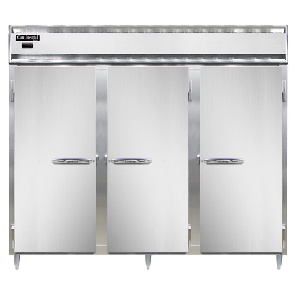 Continental Refrigerator DL3WE Designer Line Heated Cabinet Extra Wide Reach-in