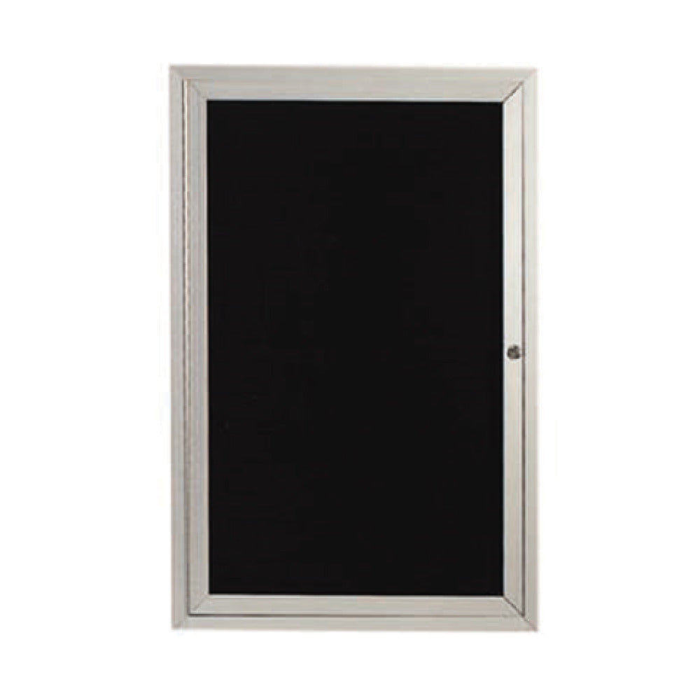 Aarco ADC3624L Message Center Board 24"W X 36"H Enclosed Face