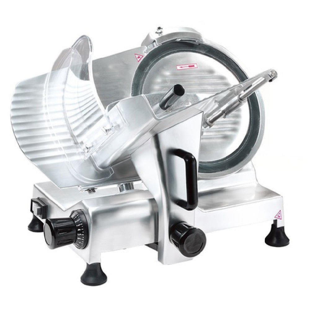 BakeMax BMMSM08 Meat Slicer Manual Gravity Feed