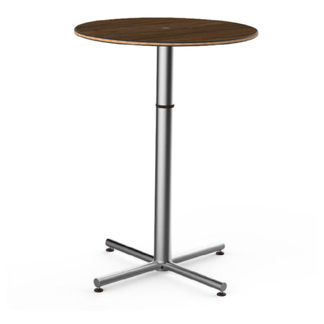 Steelite MGCPBR01WSXX Mogogo Buffet Solutions Polo Bar Table 30" Dia. X 42"H Round