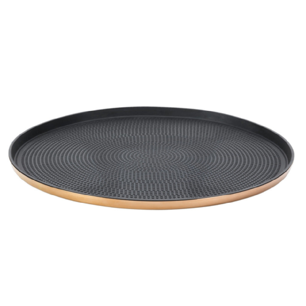 Service Ideas TRME14RIRG Insert Tray 14.75" Dia. X 0.63"H Non-slip Tray
