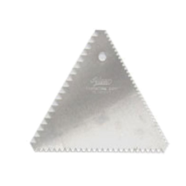 Admiral Craft AT-1446/12 Ateco Decorating Comb Three-sided Aluminum