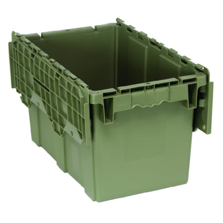 Quantum QDC2213-12 Distribution Bin Heavy Duty Attached Top Container 12-5/8"W X 22-1/8"L X 11-7/8"H Overall Size