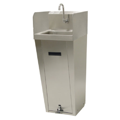 Advance Tabco 7-PS-96 Hand Sink Pedestal Mounted Base 14" Wide X 10" Front-to-back X 5" Deep Bowl