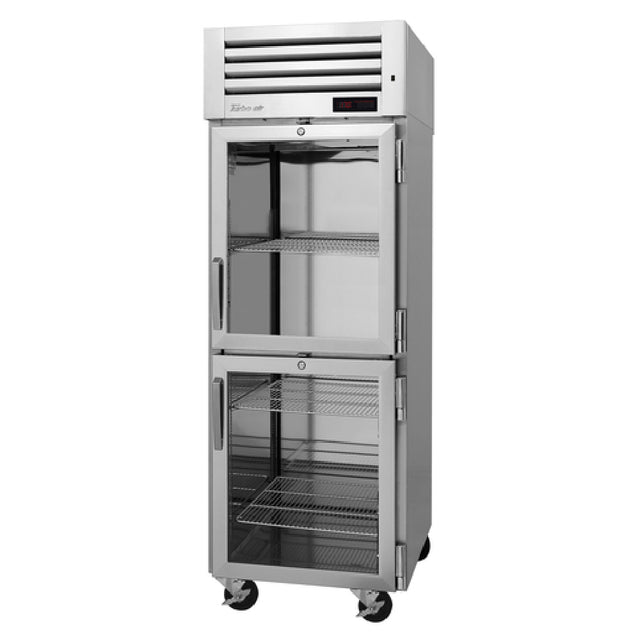 Turbo Air PRO-26-2H-G(-L) PRO Series Heated Cabinet Reach-in One-section