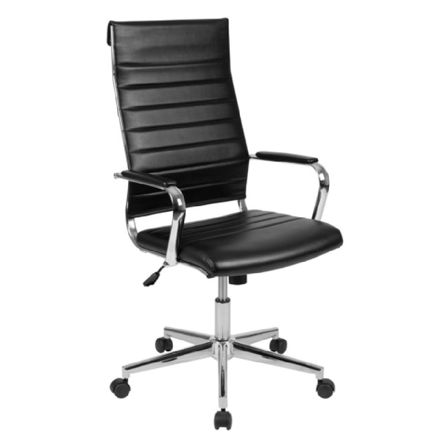 Flash Furniture BT-20595H-1-BK-GG Hansel Executive Swivel Chair 250 Lb. Weight Capacity