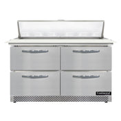 Continental Refrigerator D48N12C-FB-D Designer Line Sandwich Unit Front Breather