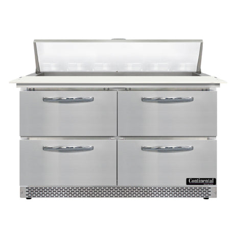 Continental Refrigerator D48N12C-FB-D Designer Line Sandwich Unit Front Breather