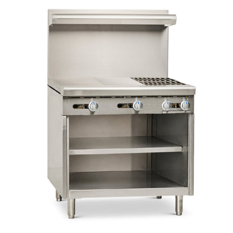 Imperial (Middleby) IHR-2HT-2-XB_LP - Spec Series Heavy Duty Range, Gas, 36"W