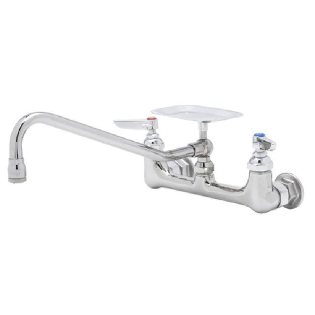 T&S Brass B-0233-02 Mixing Faucet Wall Mounted 8" Adjustable Centers