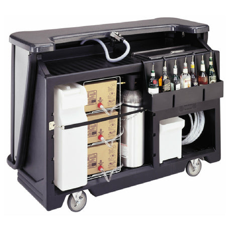 Cambro BAR650DSPMT770 Cambar® Portable Bar 67-1/2"L X 28-1/2"W X 47-1/2"H Post-mix System