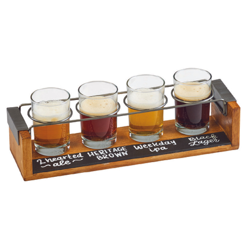 Cal Mil 22011-99 Beer Taster Board 13-1/2"W X 4"D X 3"H Rectangular