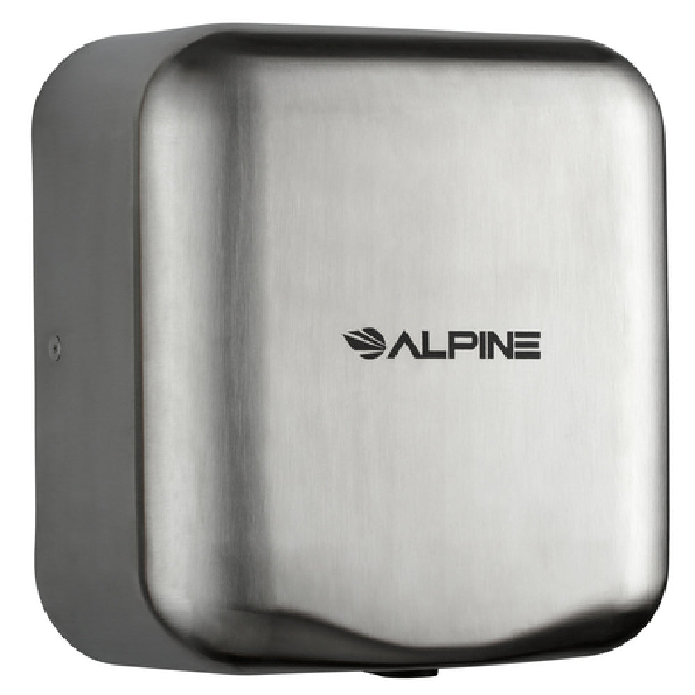 Alpine Industries ALP400-10-SSB Hemlock Hand Dryer Surface Mount Automatic Sensor