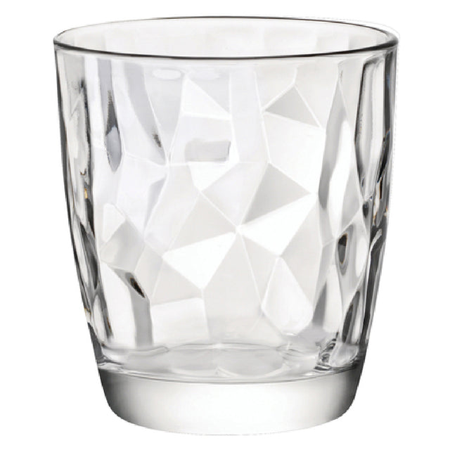 Steelite 4990Q783 Double Old Fashioned Glass 13-1/2 Oz. (H 4" M 3-5/8" T 3-5/8" B 2-1/2") Glass
