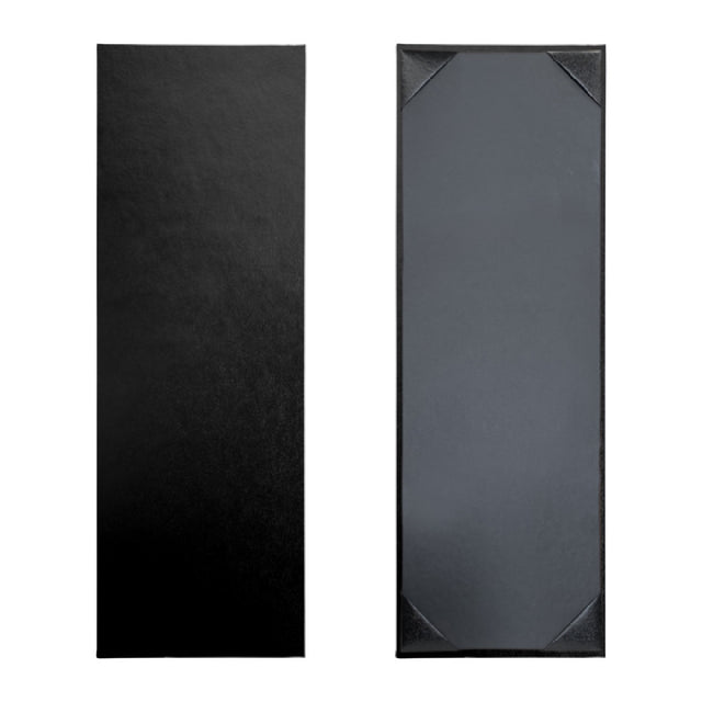 Risch OM-1V 4.25X14 Oakmont Padded Smooth-grained Faux-leather Menu Cover (specify Color)