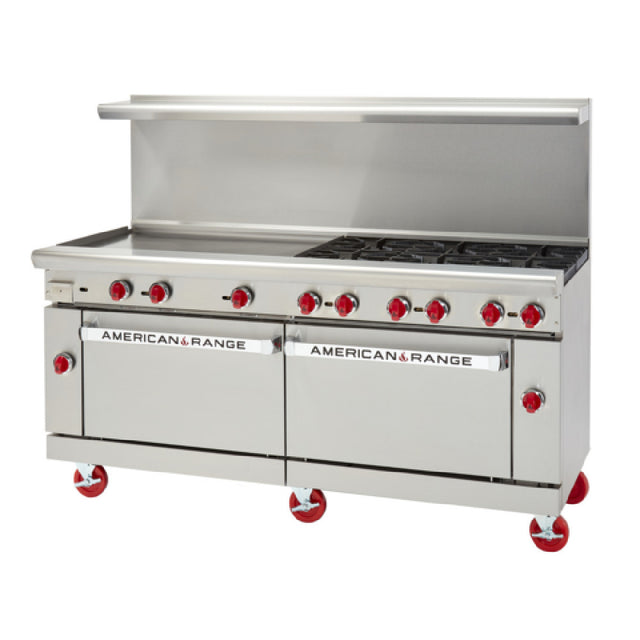 American Range AR-60G-2B_LP - Restaurant Range, Gas, 72"