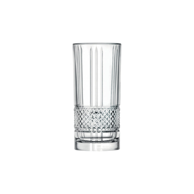 Steelite 663RCR315 Highball Glass 12.5 Oz. (H 5-7/8" M 2-3/4" T 2-1/2" B 2-5/8") EcoCrystal