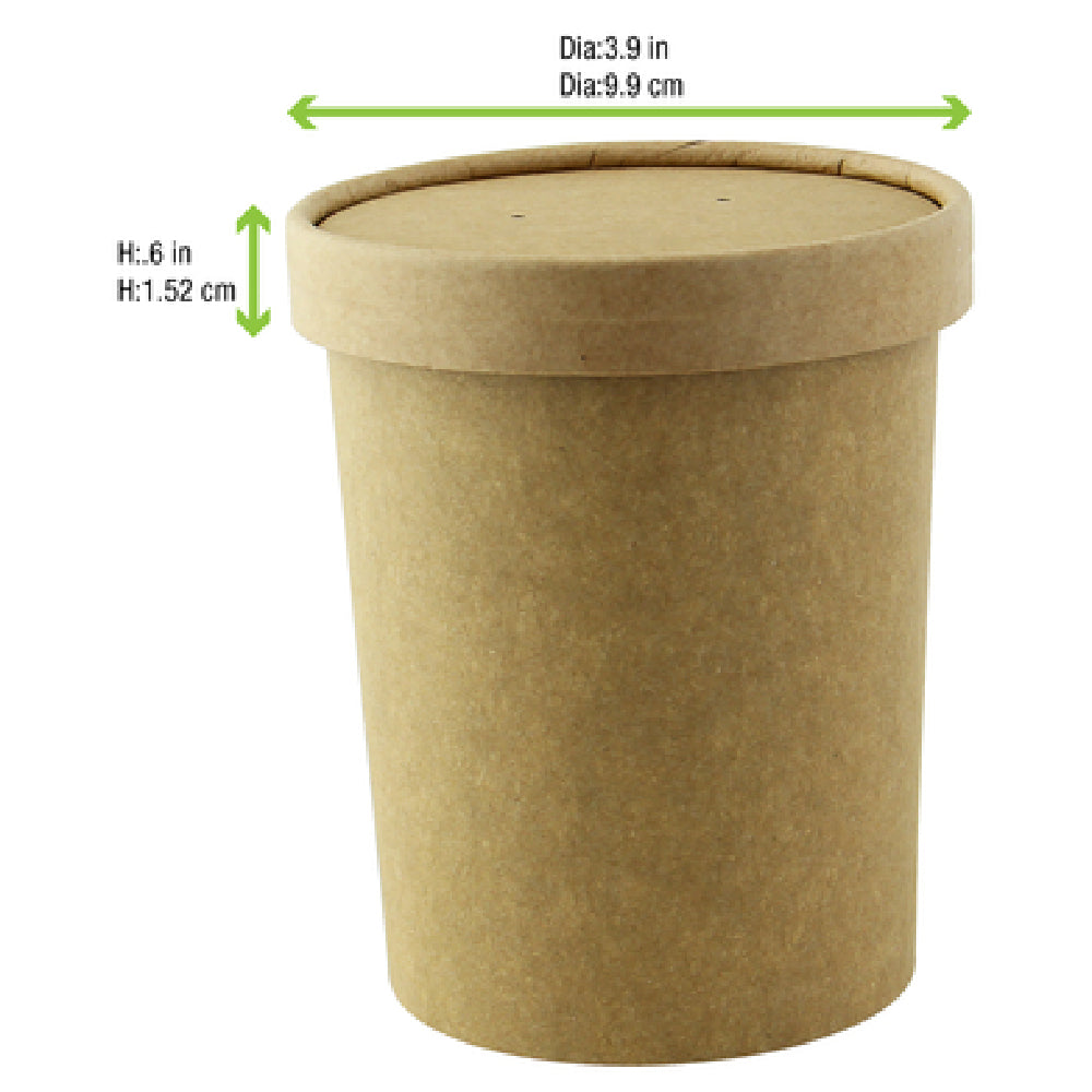 PacknWood 210LSOUP97K - Vented Lid, 3.9" Dia., Fits 210SOUP16,210SOUP24