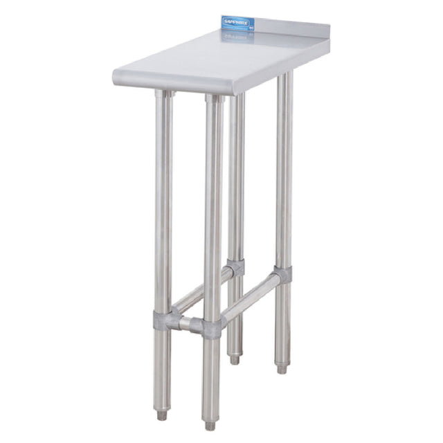 Sapphire Manufacturing SMEFT-3018 Equipment Filler Table 18"W X 30"D 18/400 Stainless Steel Top